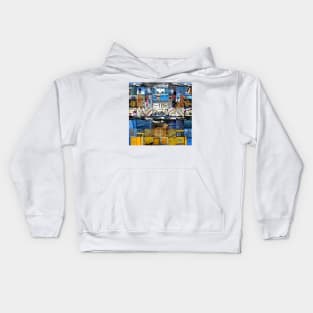 Heraklion-Sailing Harbour Kids Hoodie